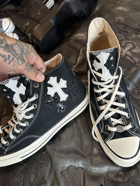 chrome hearts converse replica|chrome hearts reps.